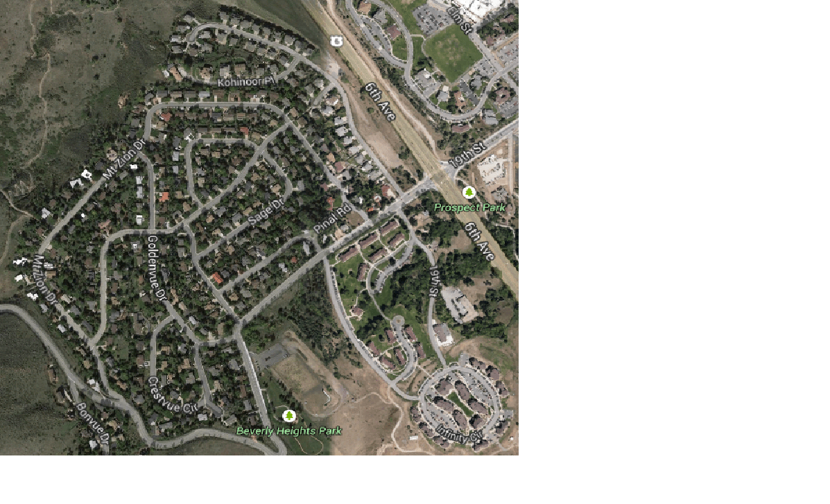 Beverly Heights Neighborhood Real Estate in Golden, Colorado